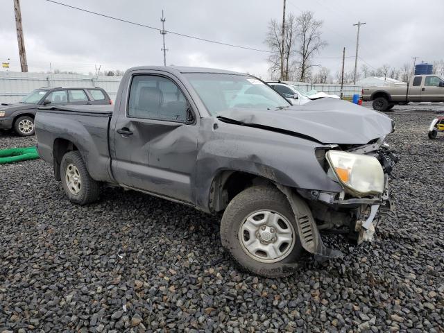 5TFNX4CN1BX001071 - 2011 TOYOTA TACOMA CHARCOAL photo 4