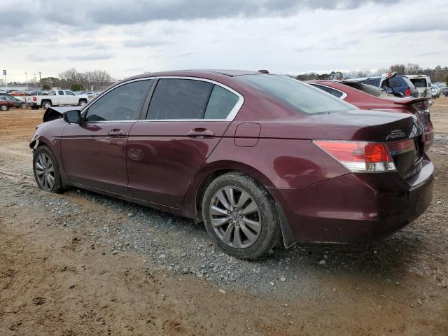 1HGCP2F81BA127596 - 2011 HONDA ACCORD EXL MAROON photo 2