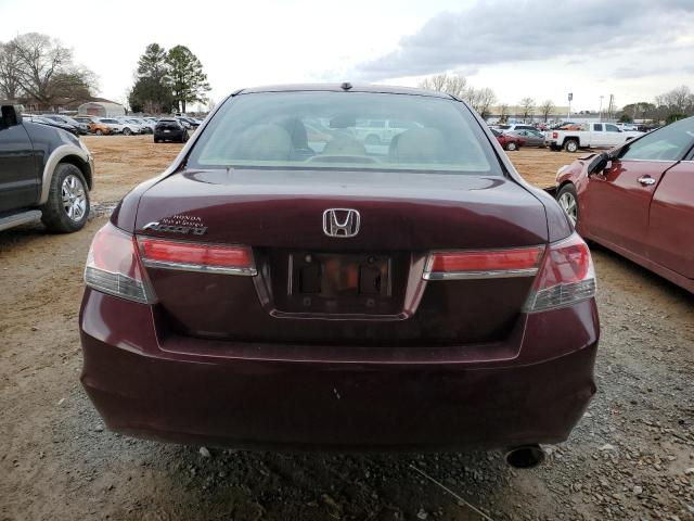 1HGCP2F81BA127596 - 2011 HONDA ACCORD EXL MAROON photo 6