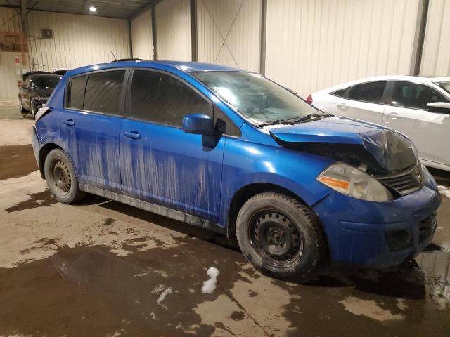 3N1BC13E77L427155 - 2007 NISSAN VERSA S BLUE photo 4