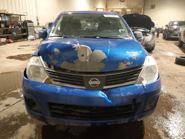 3N1BC13E77L427155 - 2007 NISSAN VERSA S BLUE photo 5