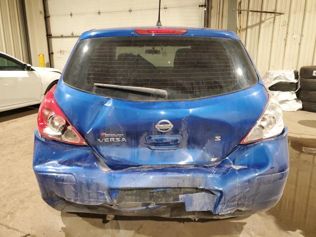 3N1BC13E77L427155 - 2007 NISSAN VERSA S BLUE photo 6