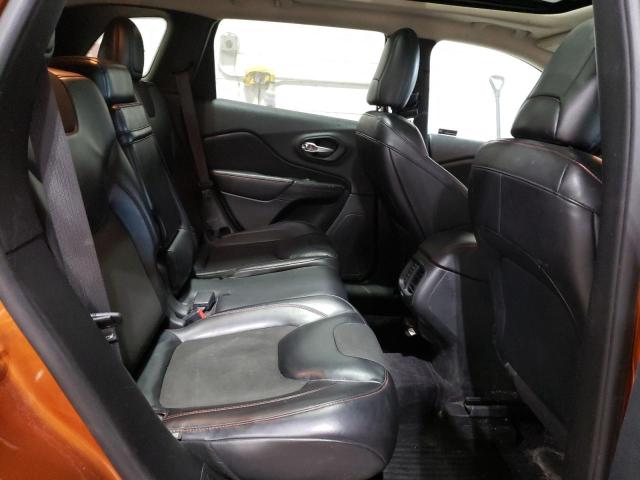 1C4PJMBS1GW232955 - 2016 JEEP CHEROKEE TRAILHAWK ORANGE photo 10