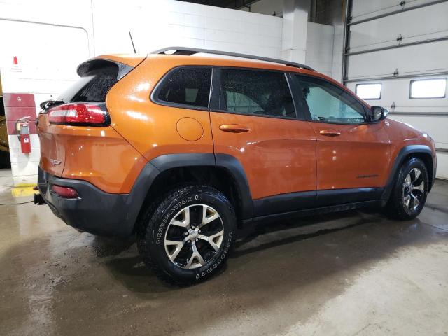 1C4PJMBS1GW232955 - 2016 JEEP CHEROKEE TRAILHAWK ORANGE photo 3