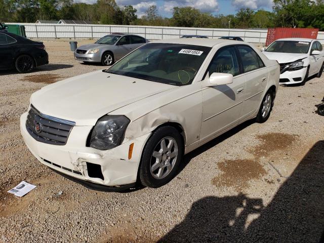 1G6DP577860104888 - 2006 CADILLAC CTS HI FEATURE V6 WHITE photo 1