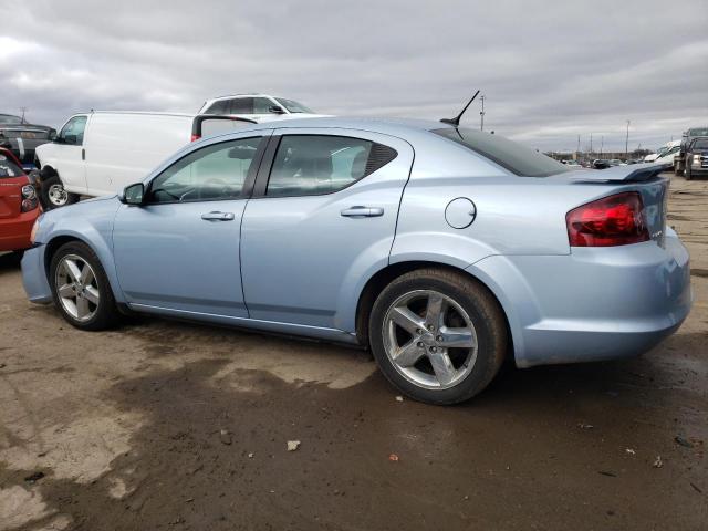 1C3CDZCGXDN520119 - 2013 DODGE AVENGER SXT BLUE photo 2