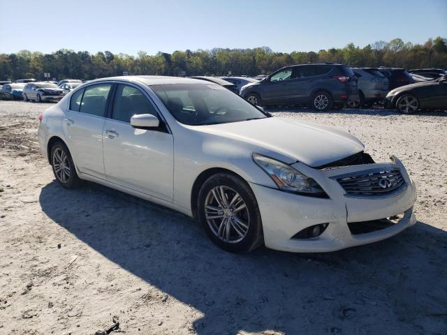 JN1DV6AP7CM810842 - 2012 INFINITI G25 BASE WHITE photo 4