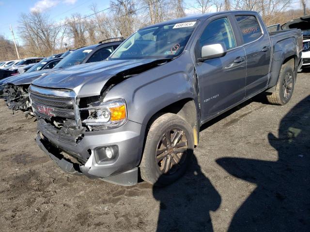 1GTG6CEN0K1308348 - 2019 GMC CANYON SLE GRAY photo 1