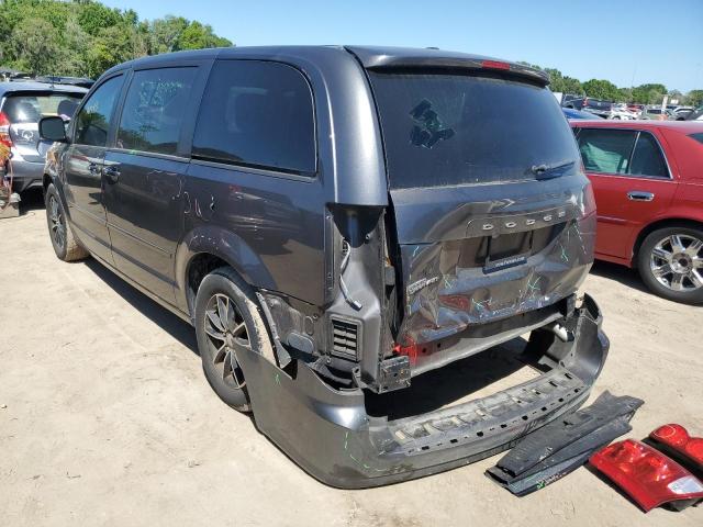 2C4RDGBG6GR400157 - 2016 DODGE GRAND CARA SE GRAY photo 2