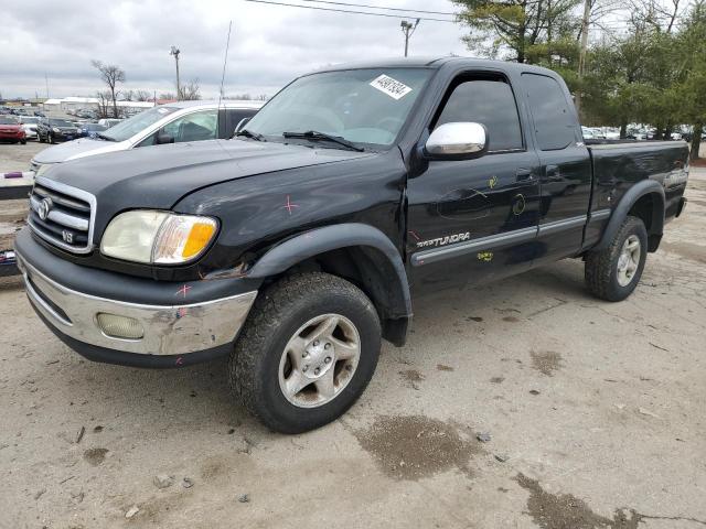 5TBBT44162S306431 - 2002 TOYOTA TUNDRA ACCESS CAB BLACK photo 1