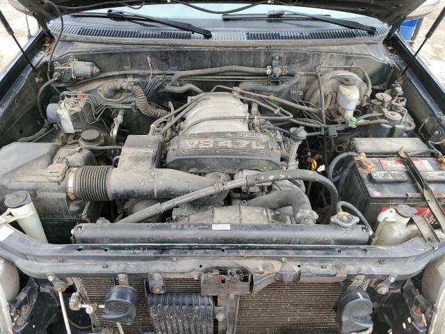 5TBBT44162S306431 - 2002 TOYOTA TUNDRA ACCESS CAB შავი ფოტო 11