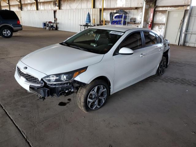 3KPF24AD5KE136227 - 2019 KIA FORTE FE WHITE photo 1