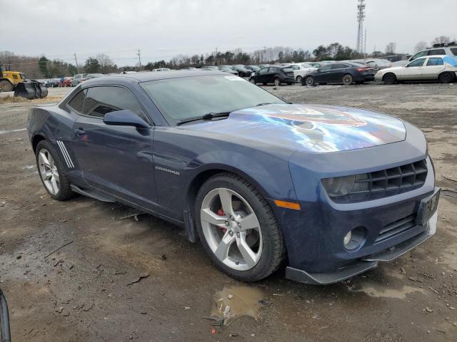 2G1FG1ED6B9101049 - 2011 CHEVROLET CAMARO LT BLUE photo 4