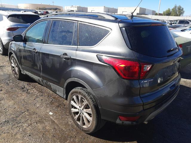 1FMCU0HD4KUA33079 - 2019 FORD ESCAPE SEL GRAY photo 2