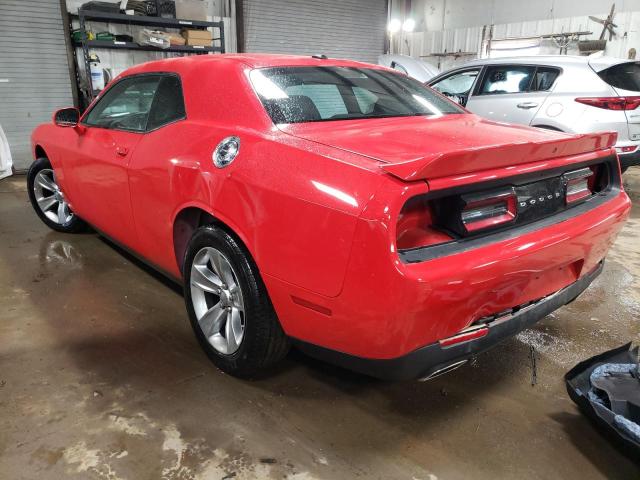 2C3CDZAG3NH246971 - 2022 DODGE CHALLENGER SXT RED photo 2