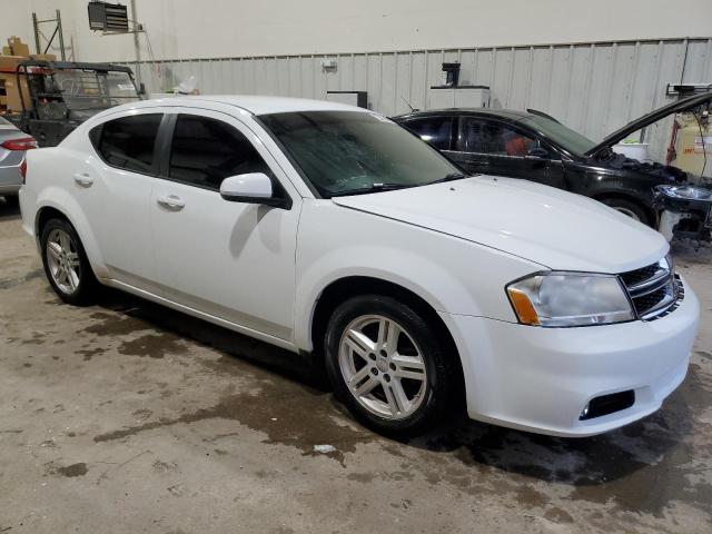 1C3CDZCB9DN625450 - 2013 DODGE AVENGER SXT WHITE photo 4