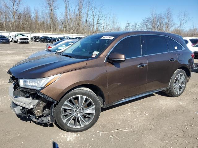 5J8YD4H5XKL012559 - 2019 ACURA MDX TECHNOLOGY BROWN photo 1