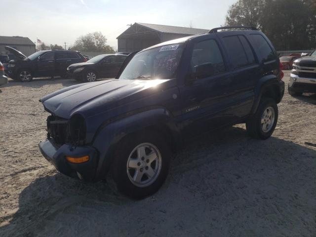 1J8GL58K54W250239 - 2004 JEEP LIBERTY LIMITED BLUE photo 1