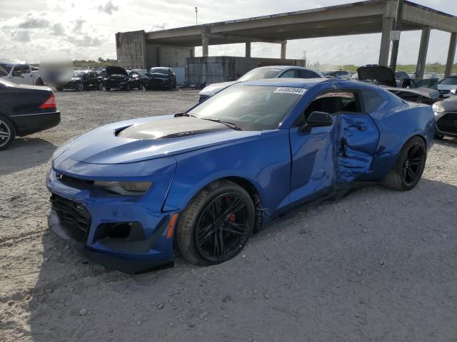 1G1FJ1R67J0140710 - 2018 CHEVROLET CAMARO ZL1 蓝色 照片 1