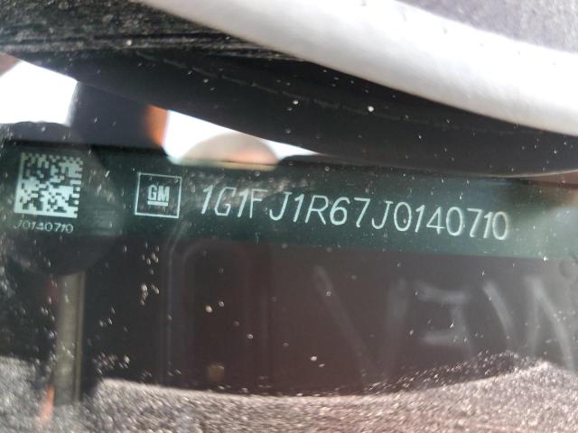 1G1FJ1R67J0140710 - 2018 CHEVROLET CAMARO ZL1 蓝色 照片 12