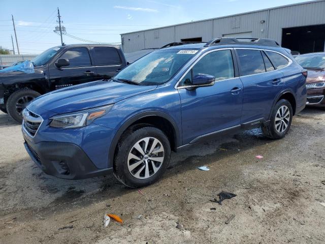 4S4BTAFCXN3120347 - 2022 SUBARU OUTBACK PREMIUM BLUE photo 1