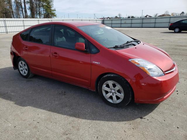 JTDKB20U497875989 - 2009 TOYOTA PRIUS RED photo 4