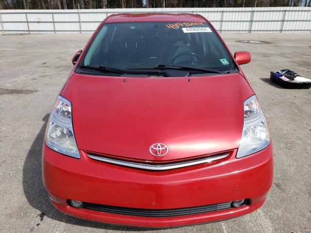 JTDKB20U497875989 - 2009 TOYOTA PRIUS RED photo 5