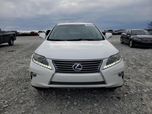 JTJZB1BAXD2007056 - 2013 LEXUS RX 450 WHITE photo 5