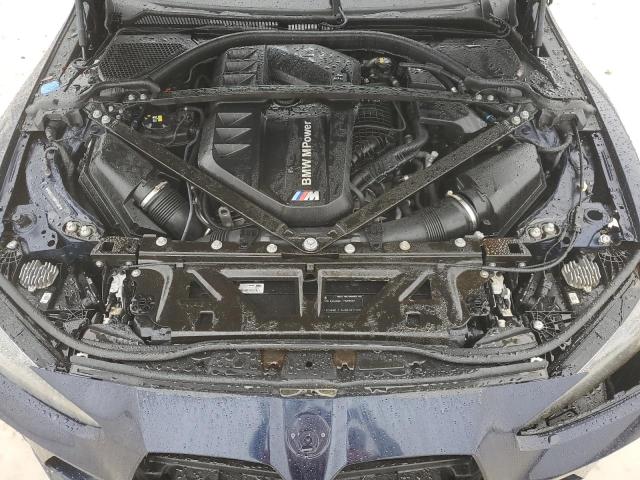 WBS43AY00NFM14007 - 2022 BMW M3 COMPETITION BLUE photo 11