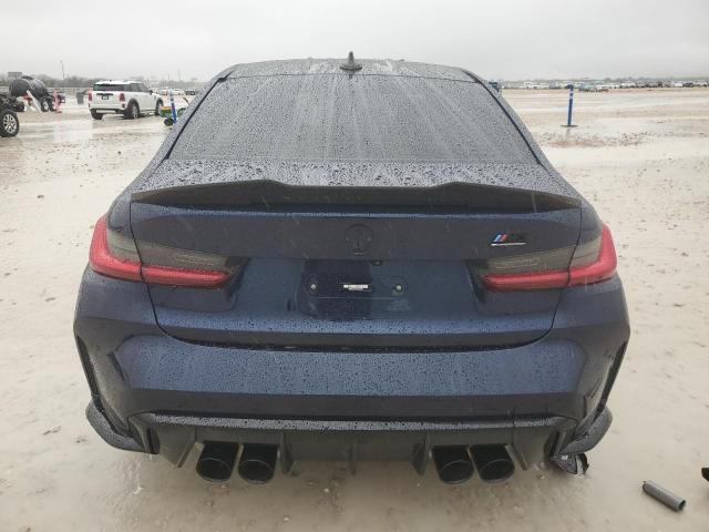 WBS43AY00NFM14007 - 2022 BMW M3 COMPETITION BLUE photo 6