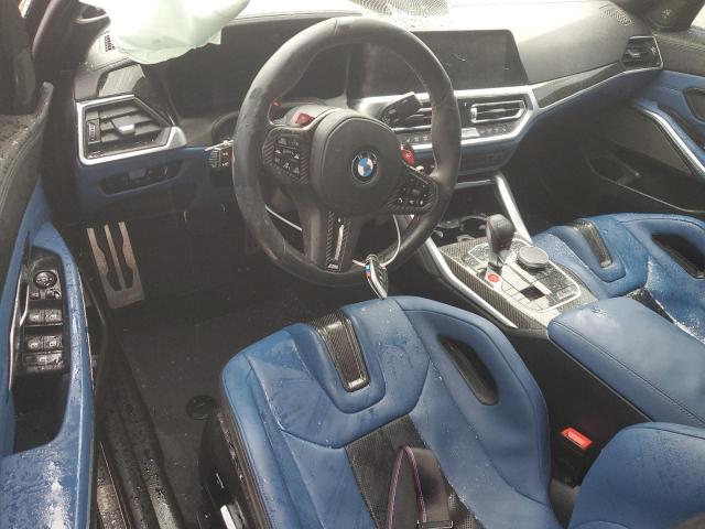 WBS43AY00NFM14007 - 2022 BMW M3 COMPETITION BLUE photo 8