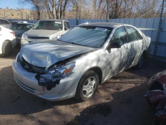 4T1BE32K52U007575 - 2002 TOYOTA CAMRY LE SILVER photo 1