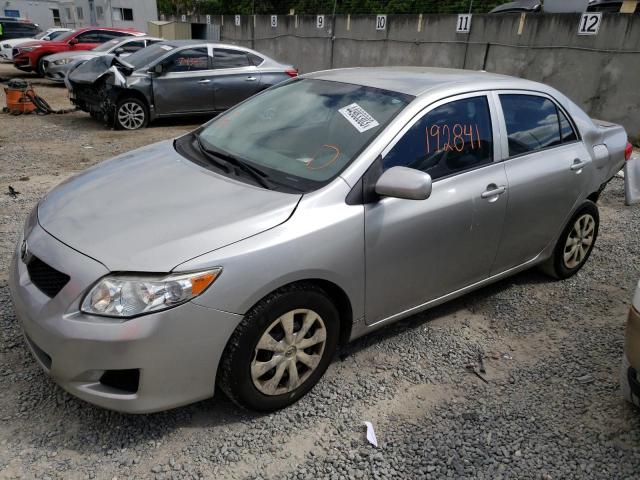 JTDBL40E99J006194 - 2009 TOYOTA COROLLA BASE SILVER photo 1