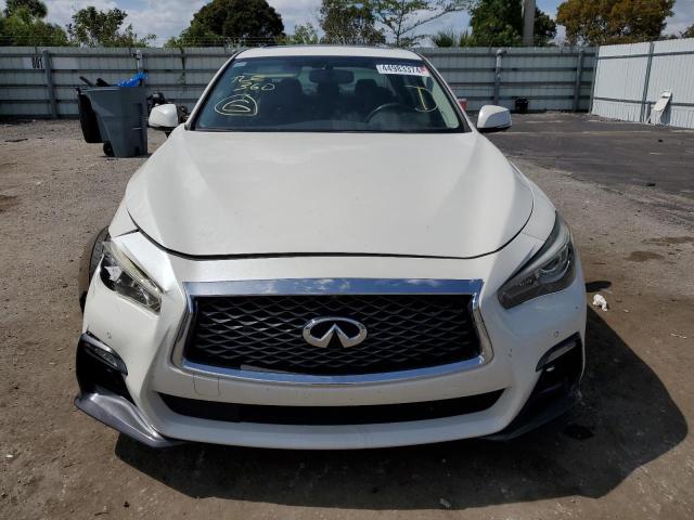 JN1EV7AP1KM512635 - 2019 INFINITI Q50 LUXE WHITE photo 5