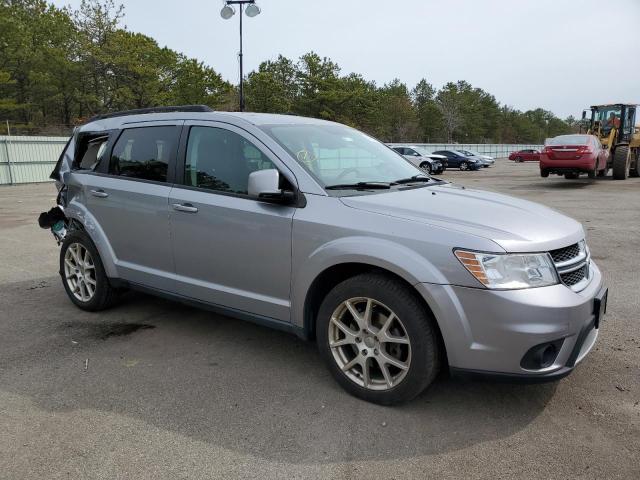 3C4PDDBG4FT608734 - 2015 DODGE JOURNEY SXT SILVER photo 4