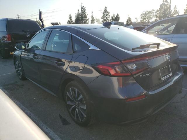 19XFL1H73NE008178 - 2022 HONDA CIVIC EXL გრაფიტი ფოტო 2