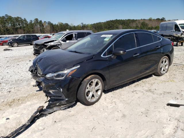 1G1BF5SM7J7132548 - 2018 CHEVROLET CRUZE PREMIER BLACK photo 1