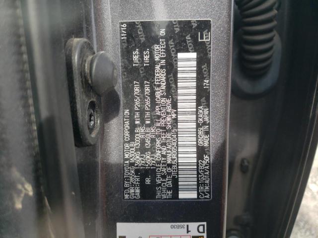 JTEBU5JR0G5400415 - 2016 TOYOTA 4RUNNER SR5/SR5 PREMIUM 黑色 照片 13