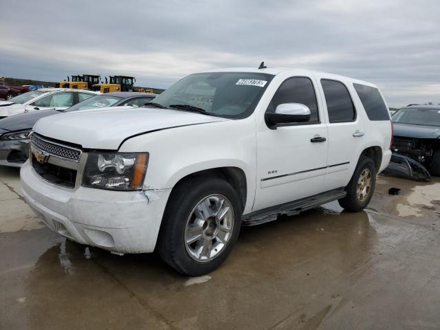 1GNUCCE02AR173445 - 2010 CHEVROLET TAHOE C1500 LTZ WHITE photo 1