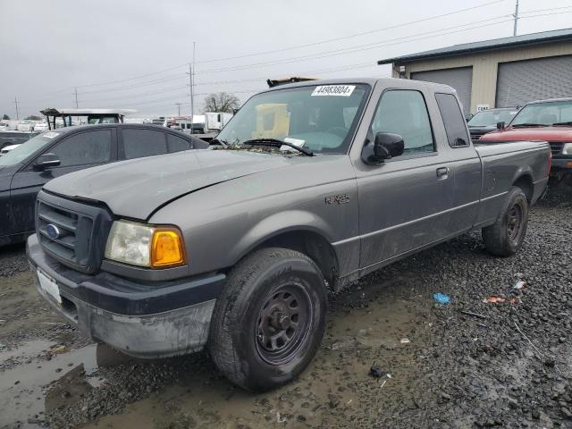 1FTYR14U64PB40840 - 2004 FORD RANGER SUPER CAB GRAY photo 1