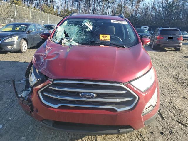 MAJ6P1UL2JC221346 - 2018 FORD ECOSPORT SE 红色 照片 5
