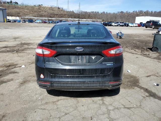 3FA6P0D92ER147786 - 2014 FORD FUSION TITANIUM BLACK photo 6