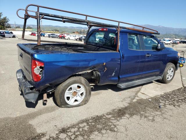 5TFRM5F17EX074703 - 2014 TOYOTA TUNDRA DOUBLE CAB SR/SR5 BLUE photo 3