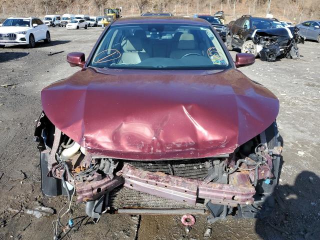 1HGCR3F85EA001455 - 2014 HONDA ACCORD EXL BURGUNDY photo 5