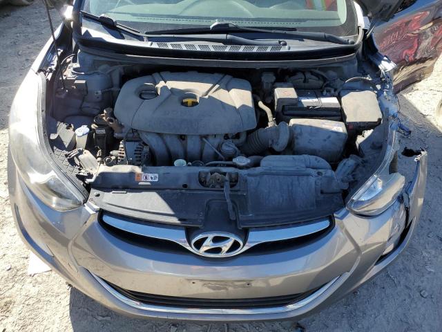 KMHDH4AE7DU948028 - 2013 HYUNDAI ELANTRA GLS SILVER photo 11