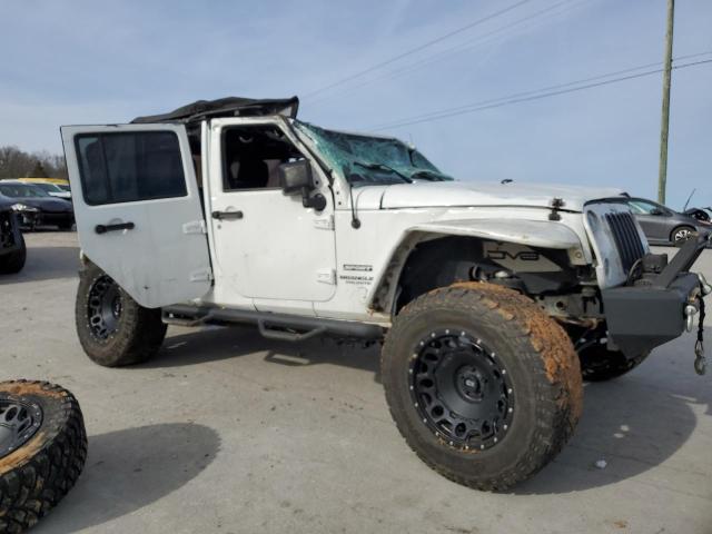 1C4BJWDG6FL540427 - 2015 JEEP WRANGLER U SPORT WHITE photo 4