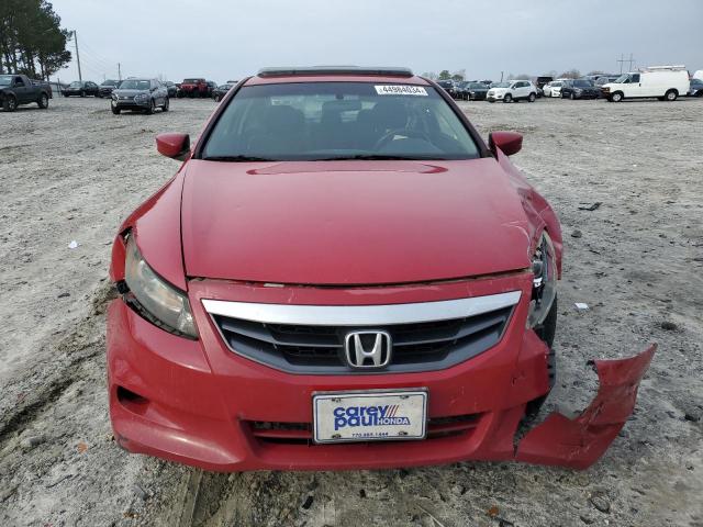 1HGCS1B79CA007455 - 2012 HONDA ACCORD EX RED photo 5