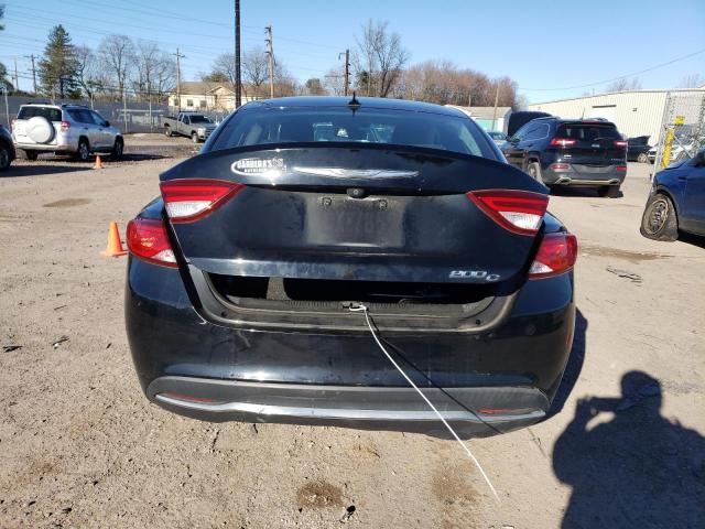 1C3CCCCB9FN501018 - 2015 CHRYSLER 200 C BLACK photo 6