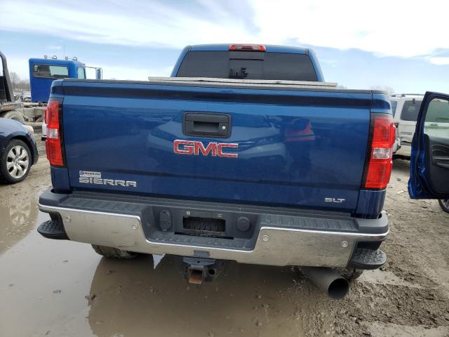 1GT12TEY6HF115757 - 2017 GMC SIERRA K2500 SLT BLUE photo 6