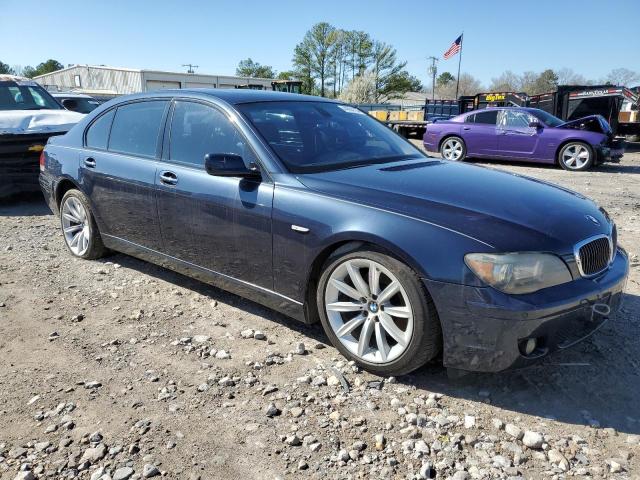 WBAHN83578DT77971 - 2008 BMW 750 LI BLUE photo 4